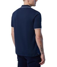 NORTH SAILS COLLAR STRIPED Polo &agrave; manches courtes en coton bleu marine - chemise polo - 2