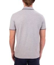 NORTH SAILS COLLAR STRIPED Polo à manches courtes en coton gris mélangé - chemise polo - 2