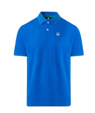 NORTH SAILS COLLAR STRIPED Polo à manches courtes en coton Royal - chemise polo - 5