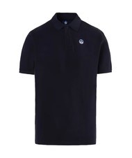 NORTH SAILS BASIC Polo &agrave; manches courtes en coton bleu marine - chemise polo - 4