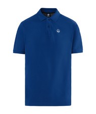 NORTH SAILS BASIC Polo à manches courtes en coton océan bleu - chemise polo - 5