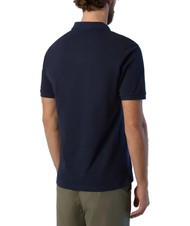 NORTH SAILS BASIC Polo &agrave; manches courtes en coton bleu marine - chemise polo - 2