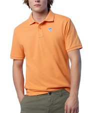 NORTH SAILS BASIC Polo &agrave; manches courtes en coton Tangerine - chemise polo - 3