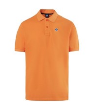 NORTH SAILS BASIC Polo &agrave; manches courtes en coton Tangerine - chemise polo - 5