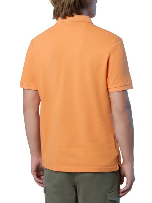 BASIC Polo à manches courtes en coton Tangerine - chemise polo
