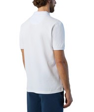NORTH SAILS BASIC Polo à manches courtes en coton blanc - chemise polo - 2