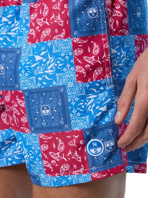 VOLLEY Maillot de bain boxer imprim&eacute; combinaison 42 - Maillots de bain