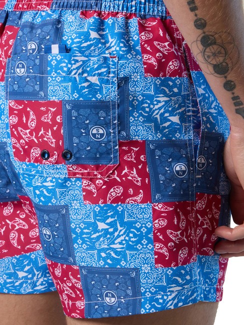 VOLLEY Maillot de bain boxer imprim&eacute; combinaison 42 - Maillots de bain