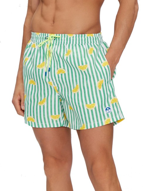 VOLLEY Maillot de bain boxer imprimé combinaisons 7 - Maillots de bain