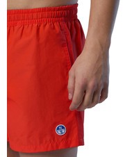 NORTH SAILS VOLLEY Maillot de bain boxer avec logo Orange vif - Maillots de bain - 4