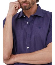 NORTH SAILS N|S Chemise en lin &agrave; manches courtes bleu marine - Chemises pour hommes - 3