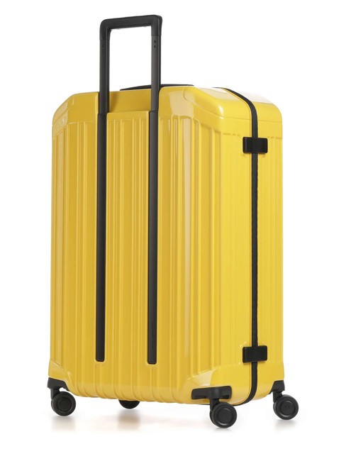 PQ-LIGHT Chariot de taille moyenne jaune - Valises Rigides