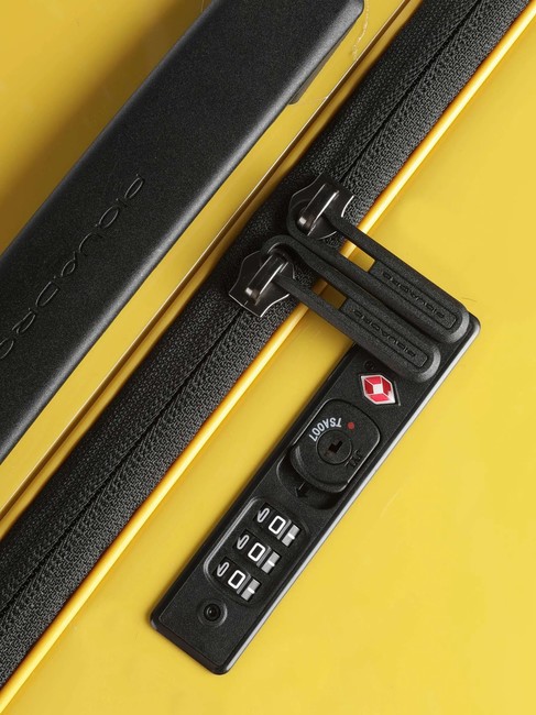 PQ-LIGHT Chariot de taille moyenne jaune - Valises Rigides