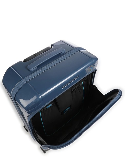 PQ-LIGHT Chariot à bagages à main à contrôle rapide bleu - Valises cabine