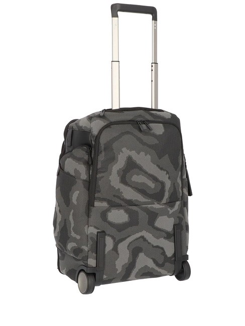 BRIEF 2 Chariot cabine avec portabilité sac à dos camouflage réfléchissant noir - Valises cabine