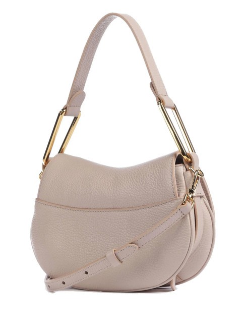 MAGIE SOFT Sac bandouli&egrave;re en cuir avec bandouli&egrave;re rosaces - Sacs pour Femme
