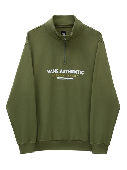 VANS SPORT Sweat col montant olivines - Pulls molletonnés