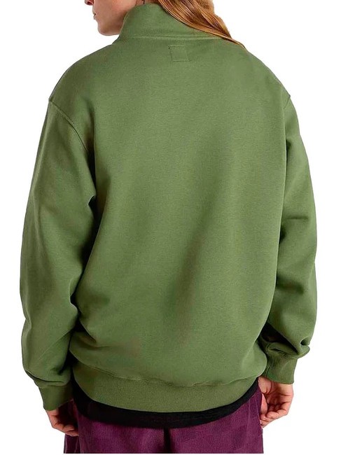 VANS SPORT Sweat col montant olivines - Pulls molletonn&eacute;s