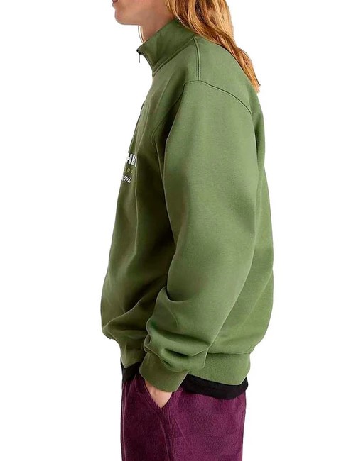VANS SPORT Sweat col montant olivines - Pulls molletonn&eacute;s