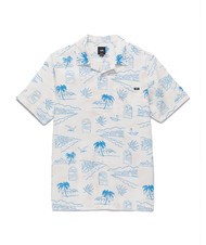 VANS DAVISTA Chemise en coton &agrave; manches courtes Guimauve - Chemises pour hommes - 4