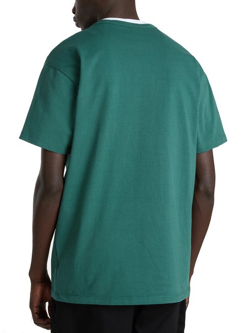 OFF THE WALL II POCKET T-shirt en coton avec poche bistrot vert - T-shirt