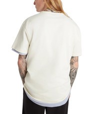 VANS OFF THE WALL II POCKET T-shirt en coton avec poche blanc antique - T-shirt - 2