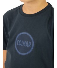 COLMAR FRIDA KIDS T-shirt en coton avec logo bleu marine - Tee-shirt enfant - 3