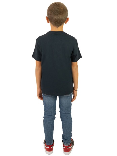 FRIDA KIDS T-shirt en coton avec logo bleu marine - Tee-shirt enfant