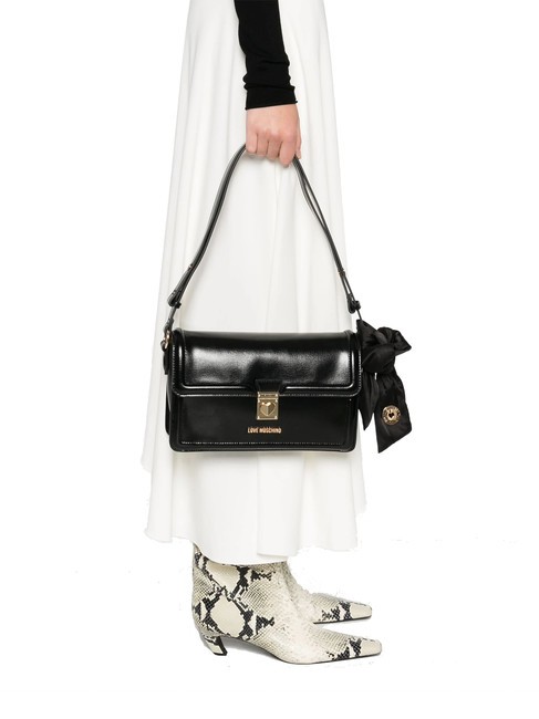 FIOCCO Sac à bandoulière Noir - Sacs pour Femme