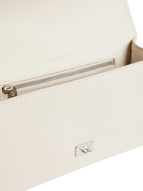 CK JEANS FORGED LOCK  Mini sac à bandoulière matin gris - Sacs pour Femme