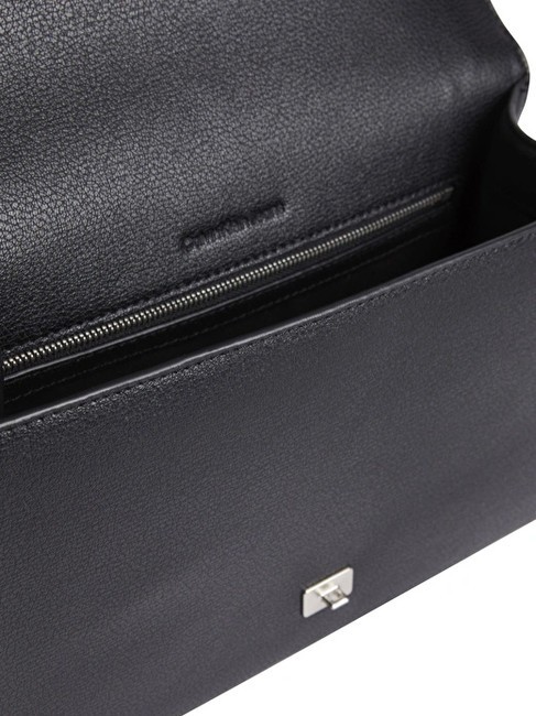 CK JEANS FORGED LOCK M Sac à bandoulière pvh noir - Sacs pour Femme