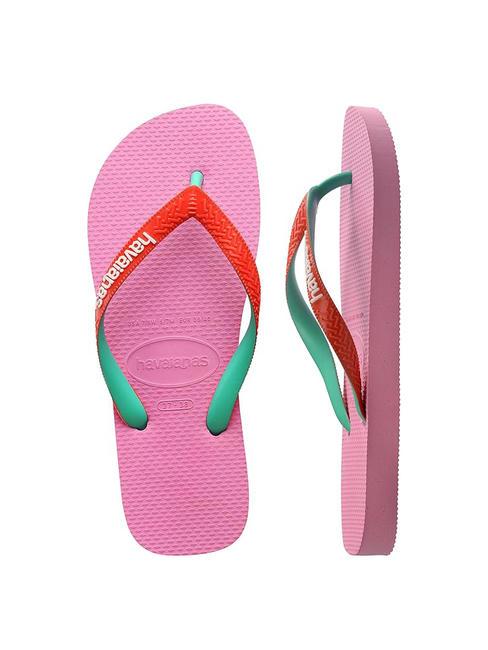 tongs TOP MIX limonade rose - Chaussures unisexe