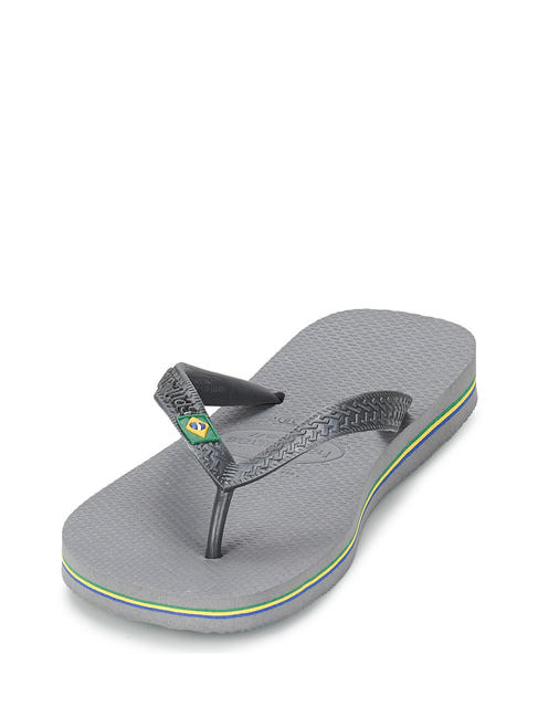 Tongs BRASIL LOGO acier / gris - Chaussures unisexe