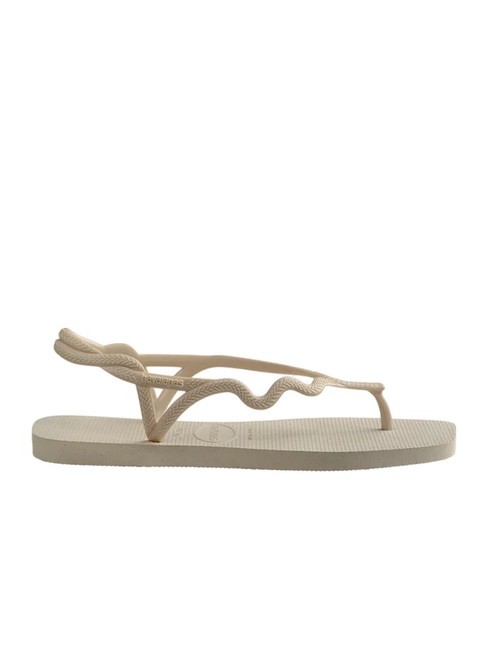 SOLEIL Sandale tongs beige - Chaussures Femme
