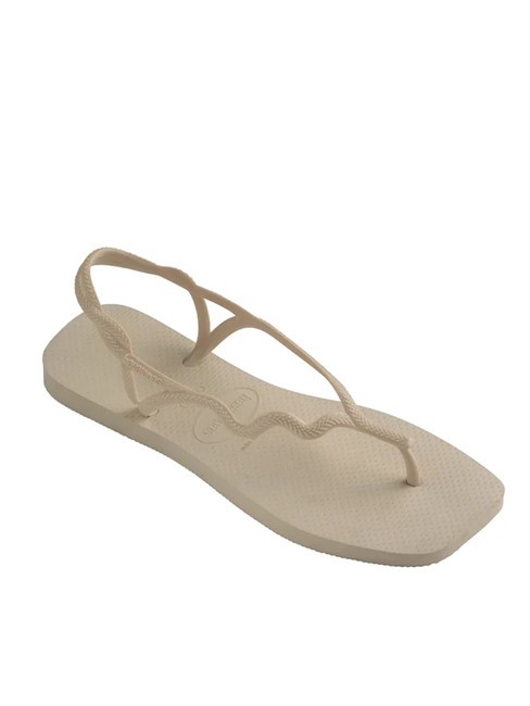 SOLEIL Sandale tongs beige - Chaussures Femme