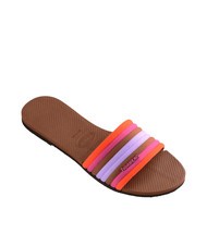 HAVAIANAS YOU MALTA COOL Sandale pantoufle rouiller - Chaussures Femme - 3