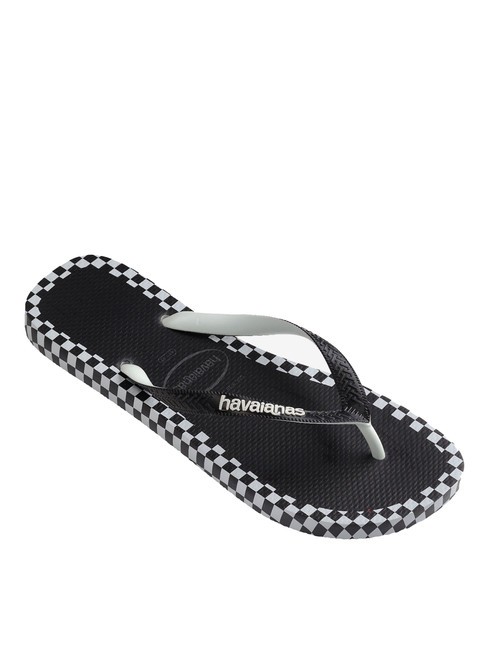 TOP CHECKMATE Tongs GRIS GLAC&Eacute; - Chaussures unisexe