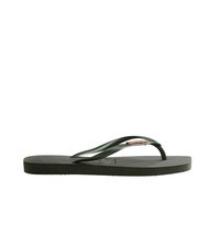 HAVAIANAS SQUARE LOGO Tongs - Chaussures Femme