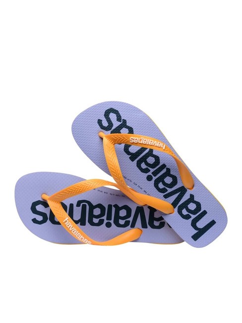 TOP LOGOMANIA 2 Tongs jaune pop - Chaussures Femme