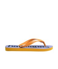HAVAIANAS TOP LOGOMANIA 2 Tongs jaune pop - Chaussures Femme - 2
