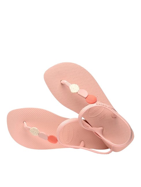 FLASH URBAN PLUS Sandales tongs ballet rose - Chaussures Femme