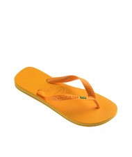 HAVAIANAS  Tongs BRASIL LOGO jaune pop - Chaussures unisexe - 3