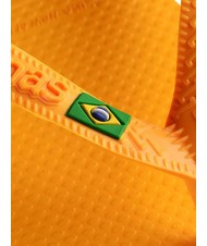 HAVAIANAS  Tongs BRASIL LOGO jaune pop - Chaussures unisexe - 4
