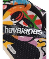HAVAIANAS DISNEY STYLISH Tongs beige/noir/orange sanguine - Chaussures unisexe - 4