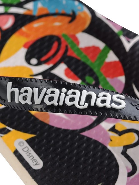 DISNEY STYLISH Tongs beige/noir/orange sanguine - Chaussures unisexe