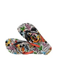 HAVAIANAS DISNEY STYLISH Tongs beige/noir/orange sanguine - Chaussures unisexe - 5