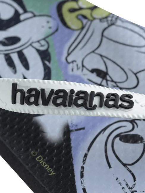 DISNEY STYLISH Tongs noir/blanc/noir - Chaussures unisexe