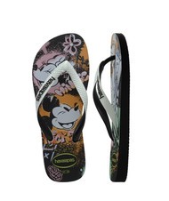 HAVAIANAS DISNEY STYLISH Tongs noir/blanc/noir - Chaussures unisexe - 5