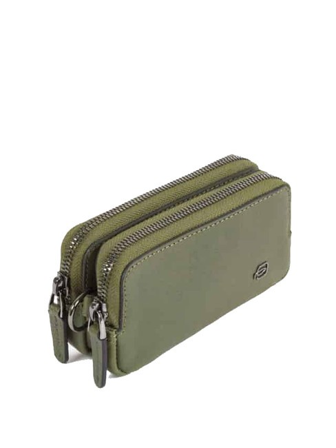 BLACK SQUARE Mini pochette en cuir VERT - Étui pour tablette & Organiseur