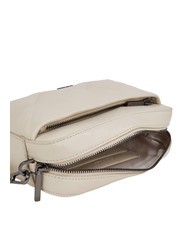 CALVIN KLEIN DIAMOND QUILT  Mini sac &agrave; bandouli&egrave;re, avec bandouli&egrave;re matin gris - Sacs pour Femme - 3